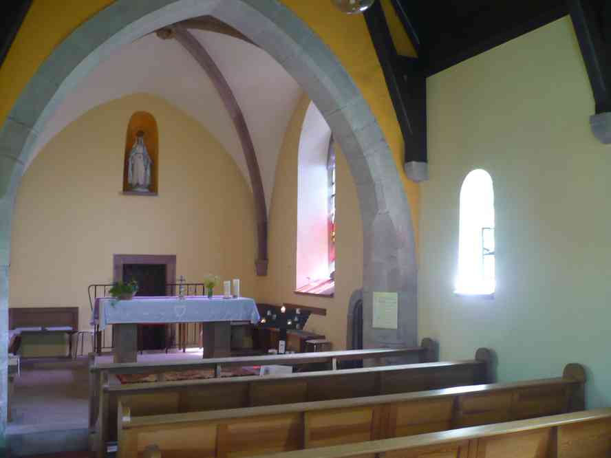 Dans la chapelle du Kirchberg. Le samedi 23 avril 2011