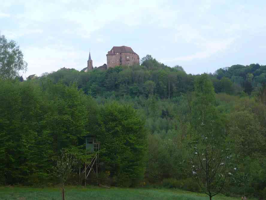 Le château de la Petite-Pierre. Le samedi 23 avril 2011