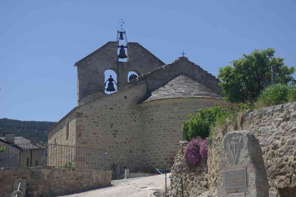 L’église de Dorres. Le dimanche 1ᵉʳ juin 2014