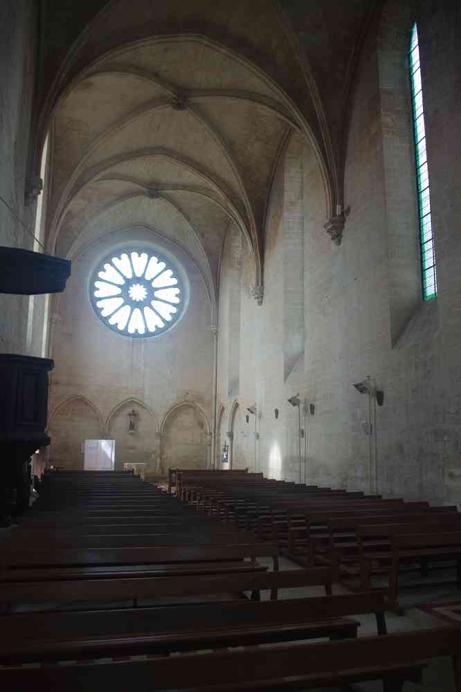 Saint-Jean-aux-Bois, intérieur de l’abbaye