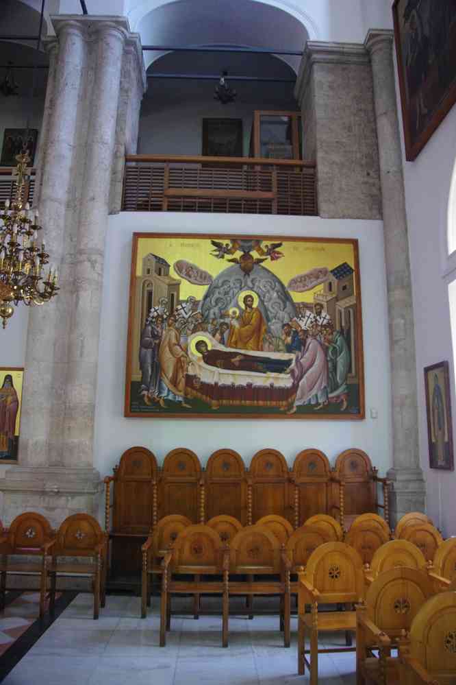 Héraklion (Ηράκλειο), intérieur de l’église Saint-Titus.