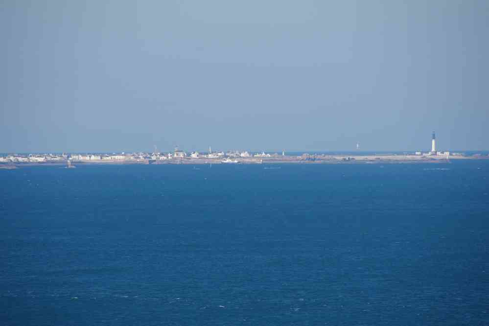 L’île de Sein au zoom. Le dimanche 5 avril 2015