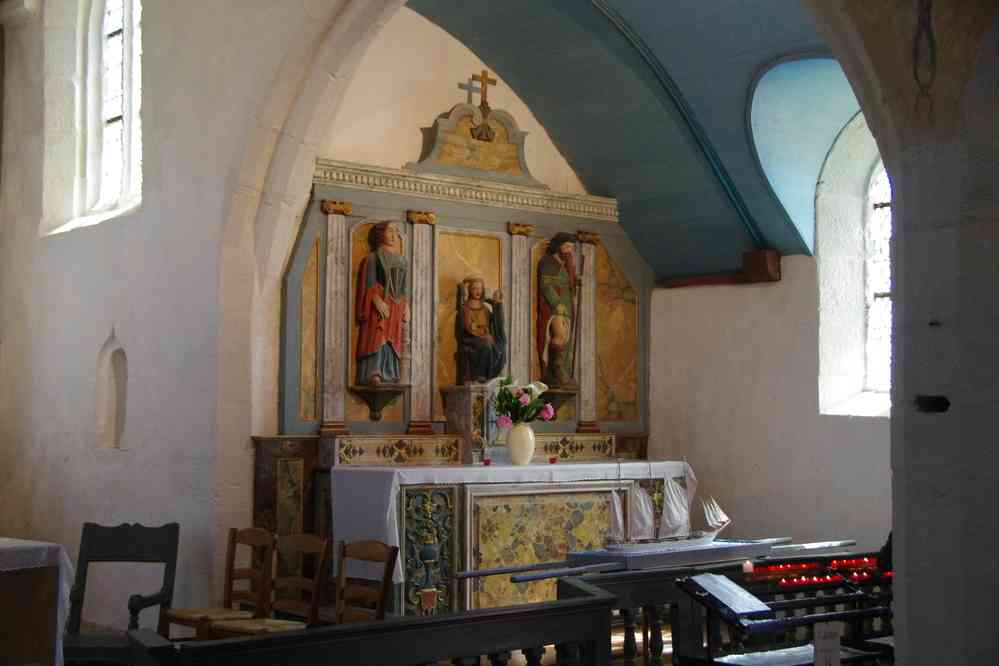 Intérieur de la chapelle St They