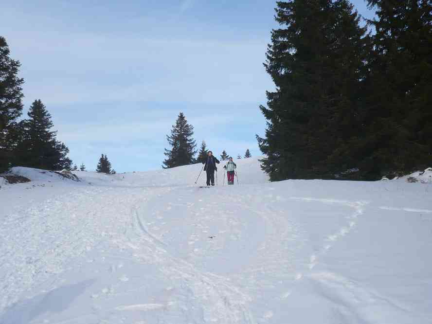 Comme au ski mais sans les skis. Le mercredi 29 décembre 2010