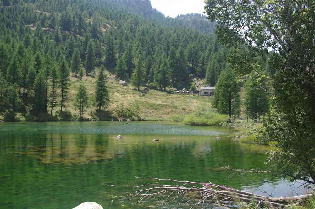 Le lac de la Minière. Le samedi 28 juillet 2012