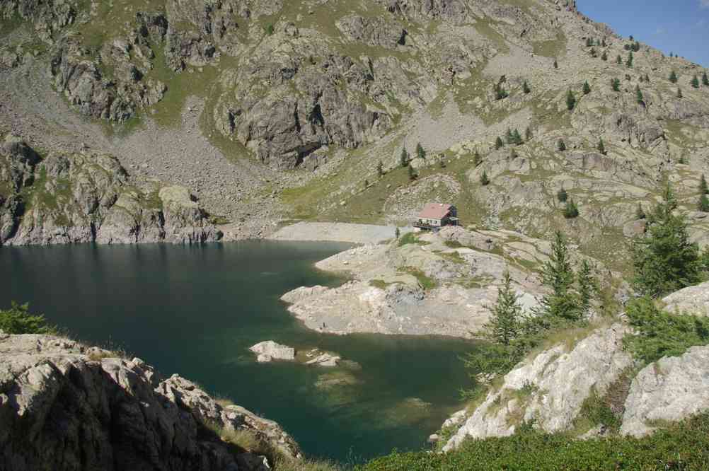 Le lac Vert : refuge en vue !. Le lundi 30 juillet 2012
