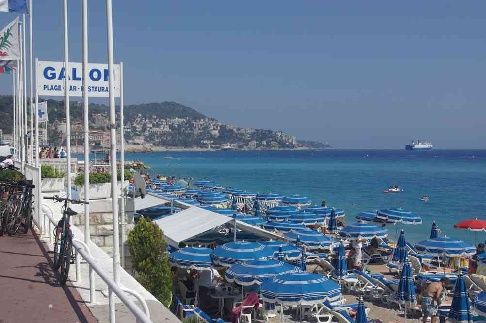 Nice (promenade des Anglais). Le mardi 31 juillet 2012
