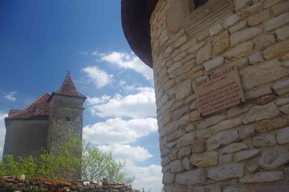 La tour Gaillarde de Faycelles. Le vendredi 14 avril 2017