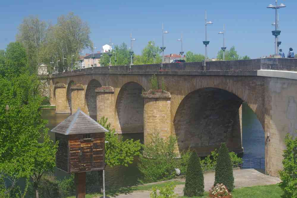 Cahors, pont Louis-Philippe
