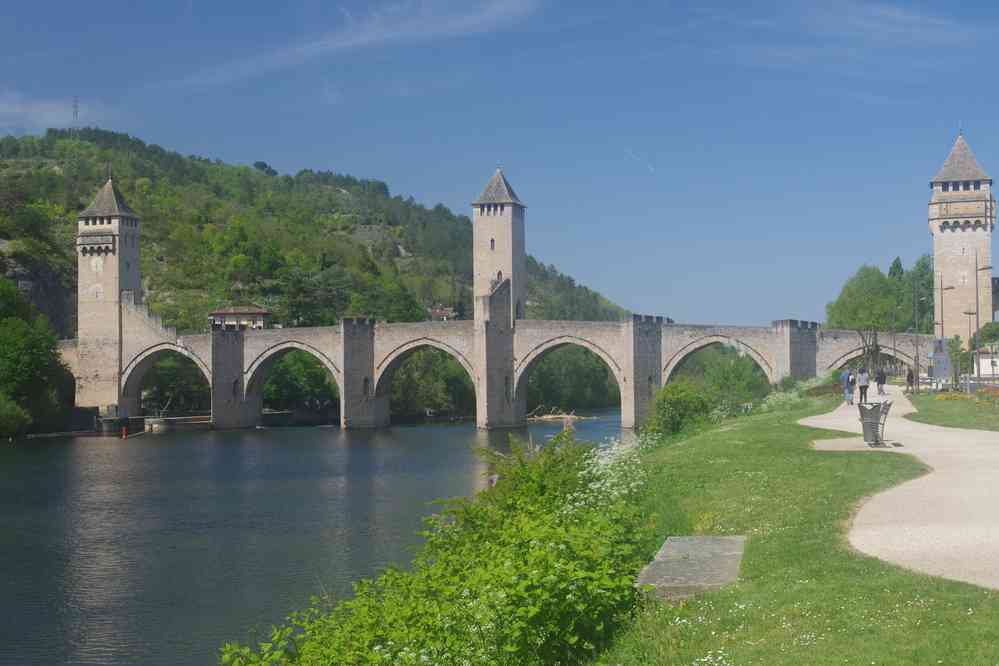 Cahors, pont Valentré. Le lundi 17 avril 2017