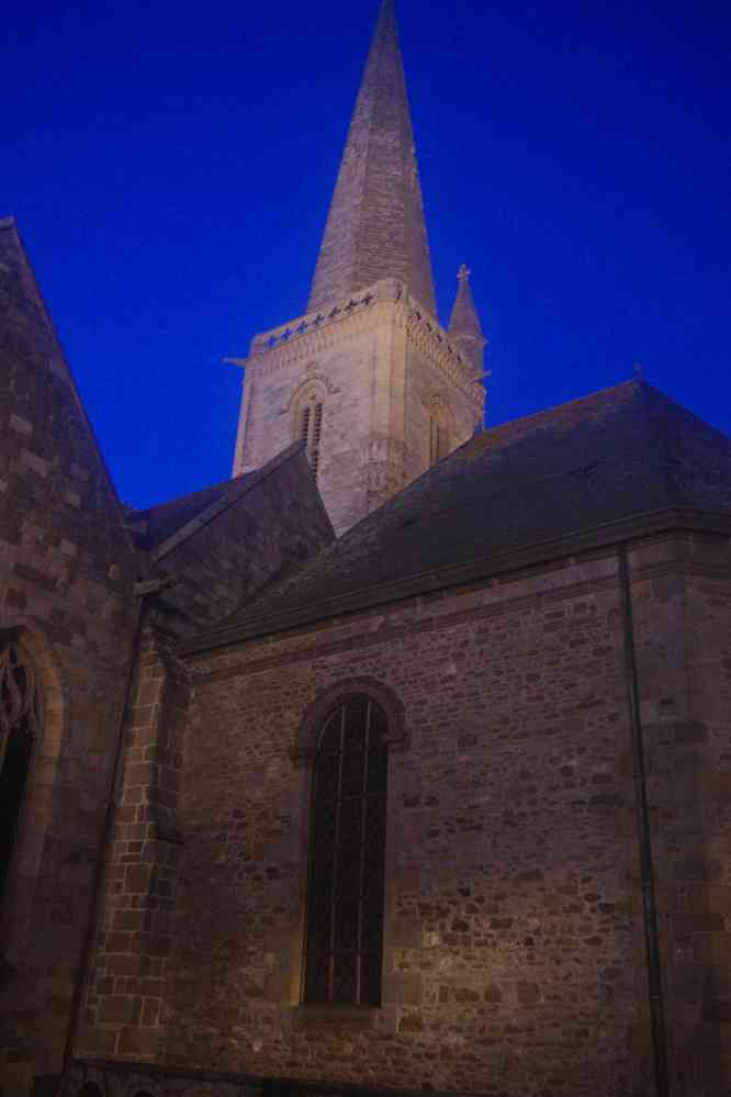 L’église (ancienne cathédrale) Saint-Vincent de Saint-Malo. Le jeudi 25 mai 2017