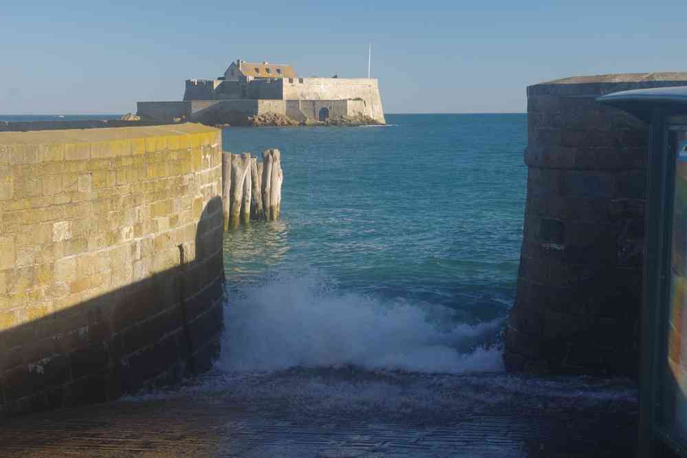 Saint-Malo, Fort National. Le vendredi 26 mai 2017
