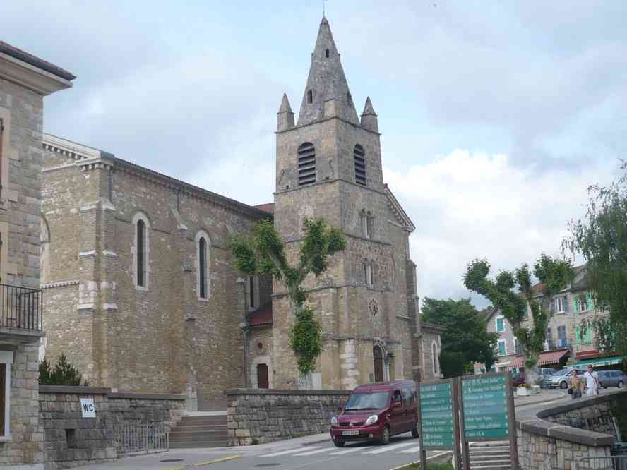 L’église de la Chapelle-en-Vercors. Le vendredi 3 juin 2011