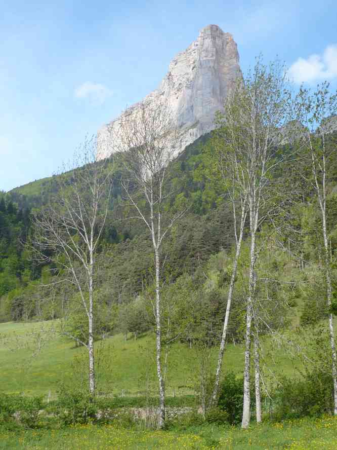Le mont Aiguille. Le dimanche 20 mai 2012