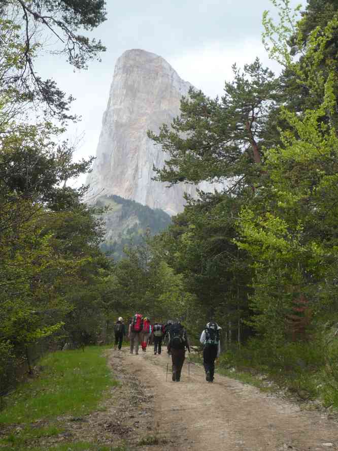 Toujours le mont Aiguille. Le dimanche 20 mai 2012