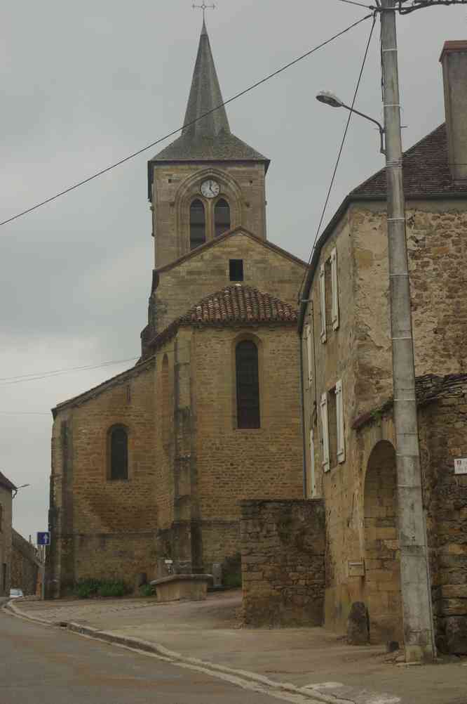 L’église de Pontaubert. Le samedi 20 avril 2013
