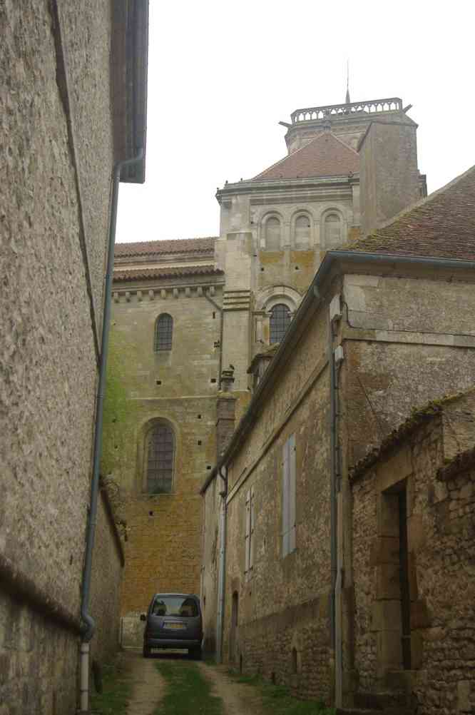 Vézelay : basilique Sainte-Marie-Madeleine. Le dimanche 21 avril 2013
