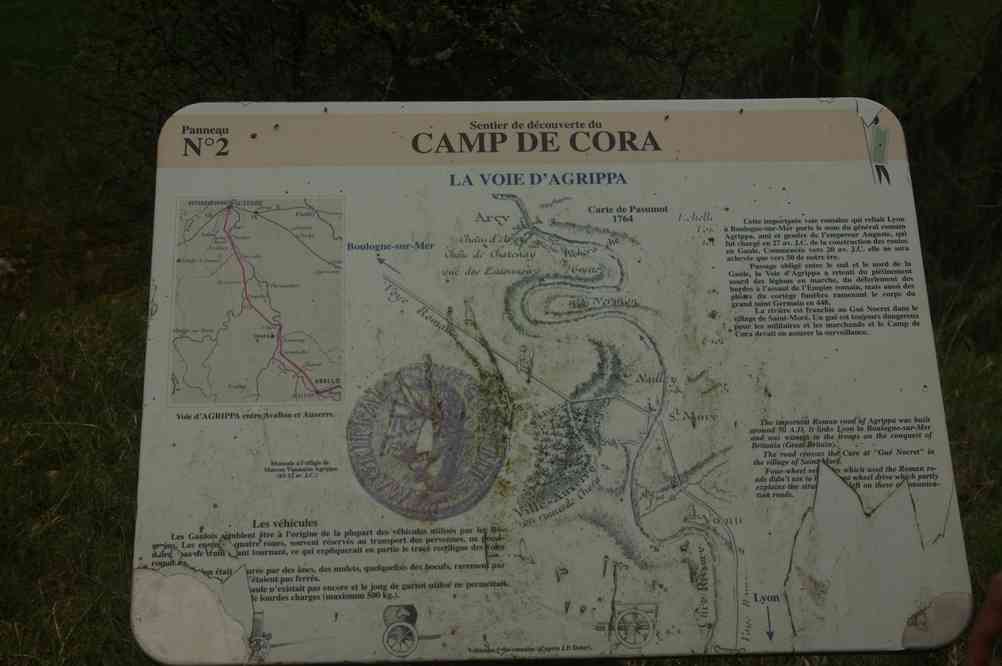 Camp antique de Cora. Le dimanche 21 avril 2013