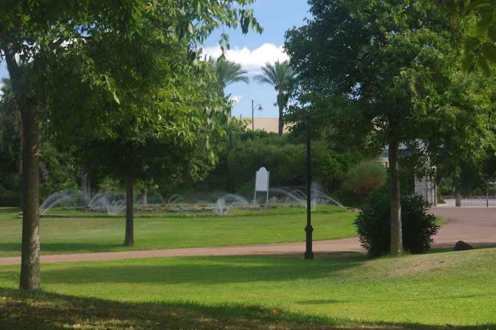 Jardin public d’Olbia, le 11 septembre 2022