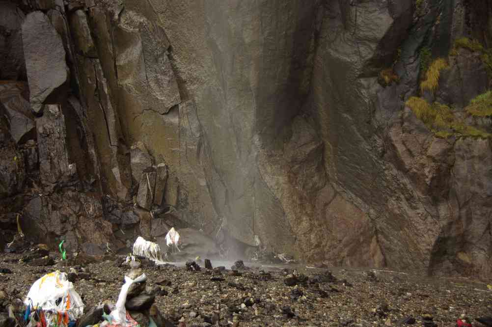 La cascade sacrée, le 24 octobre 2010